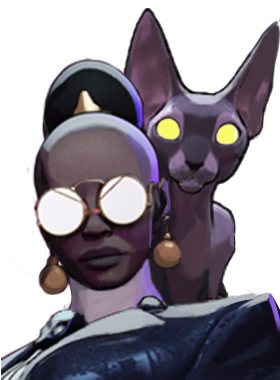 Calico hero card, default