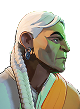 Grey Talon hero card, default
