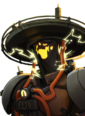 Seven gloat pose, default